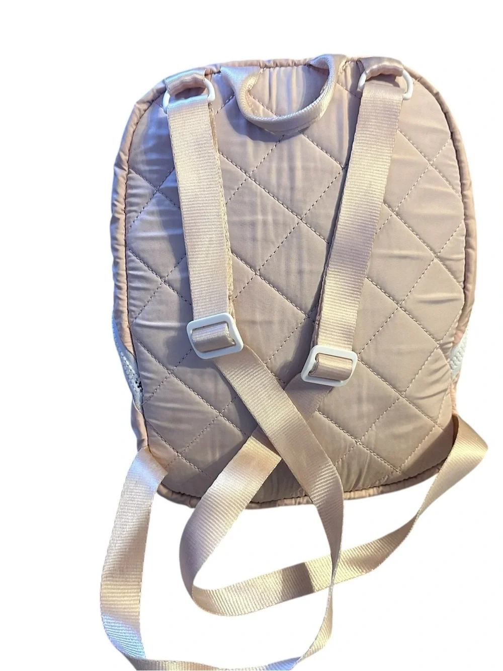 adidas Pale Pink Trefoil Mini Backpack - Picture 6 of 9